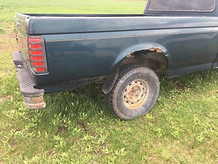 1995 Ford F150 XL, 2WD, Automatic,  6 cyl, Long Bed, Reg. Cab, 270,000 Miles.