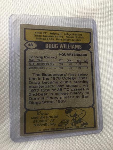1980 Topps Doug Williams #48