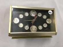 Newton, Iowa Silver Coinage Clock