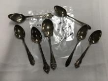 (7) Sterling Silver Spoons, 130 grams