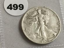 1936 Walking Liberty Half dollar