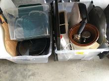 2 Totes of Misc Kitchen Items