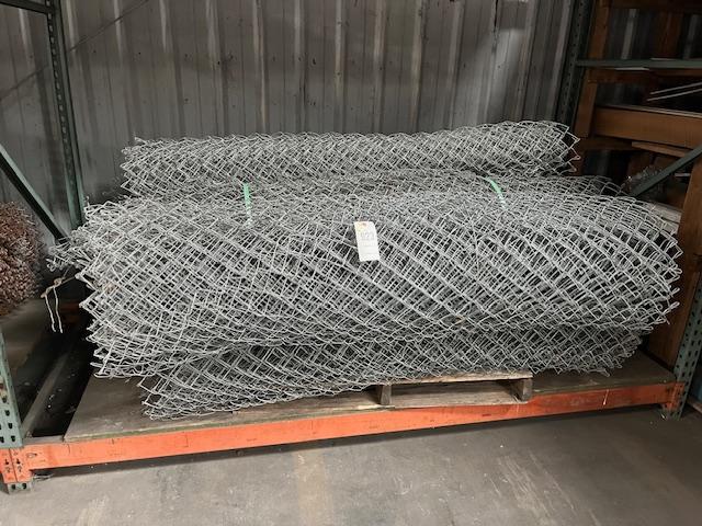 Pallet Of Apx. 6ft Chain Link Fencing Wire