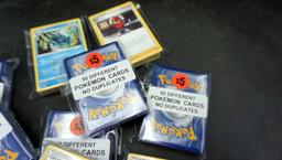 15 Prepackaged Lots Of 50 Different Pokemon Cards In Each (750 Total Cards)
