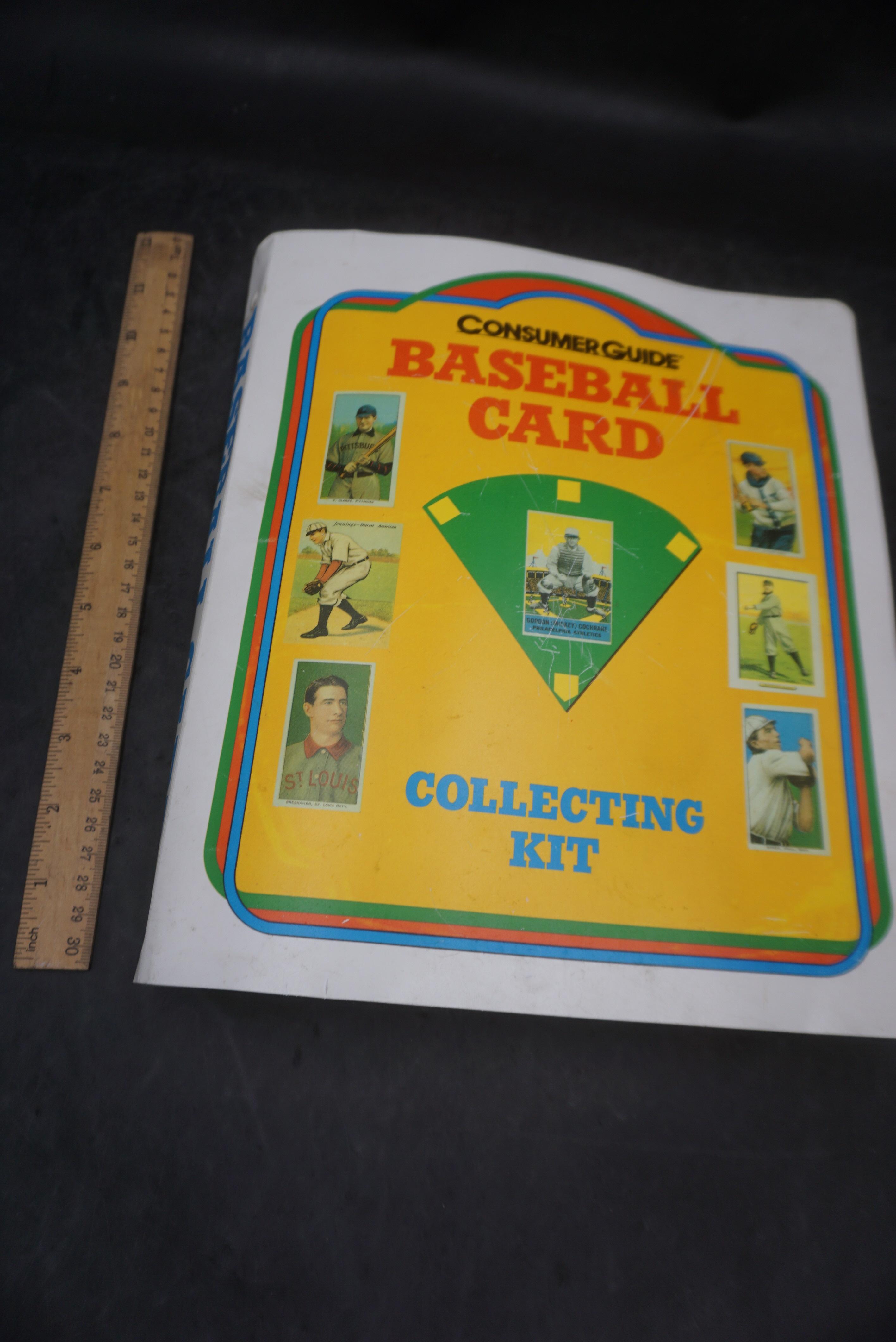 Baseball Card Collecting Kit W/ Cards