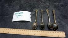 4 - Demitasse Spoons