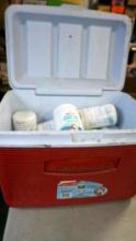 Rubbermaid Cooler & Alcohol Wipes