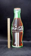 Wooden Coca-Cola Thermometer (Fluid Is Broken)