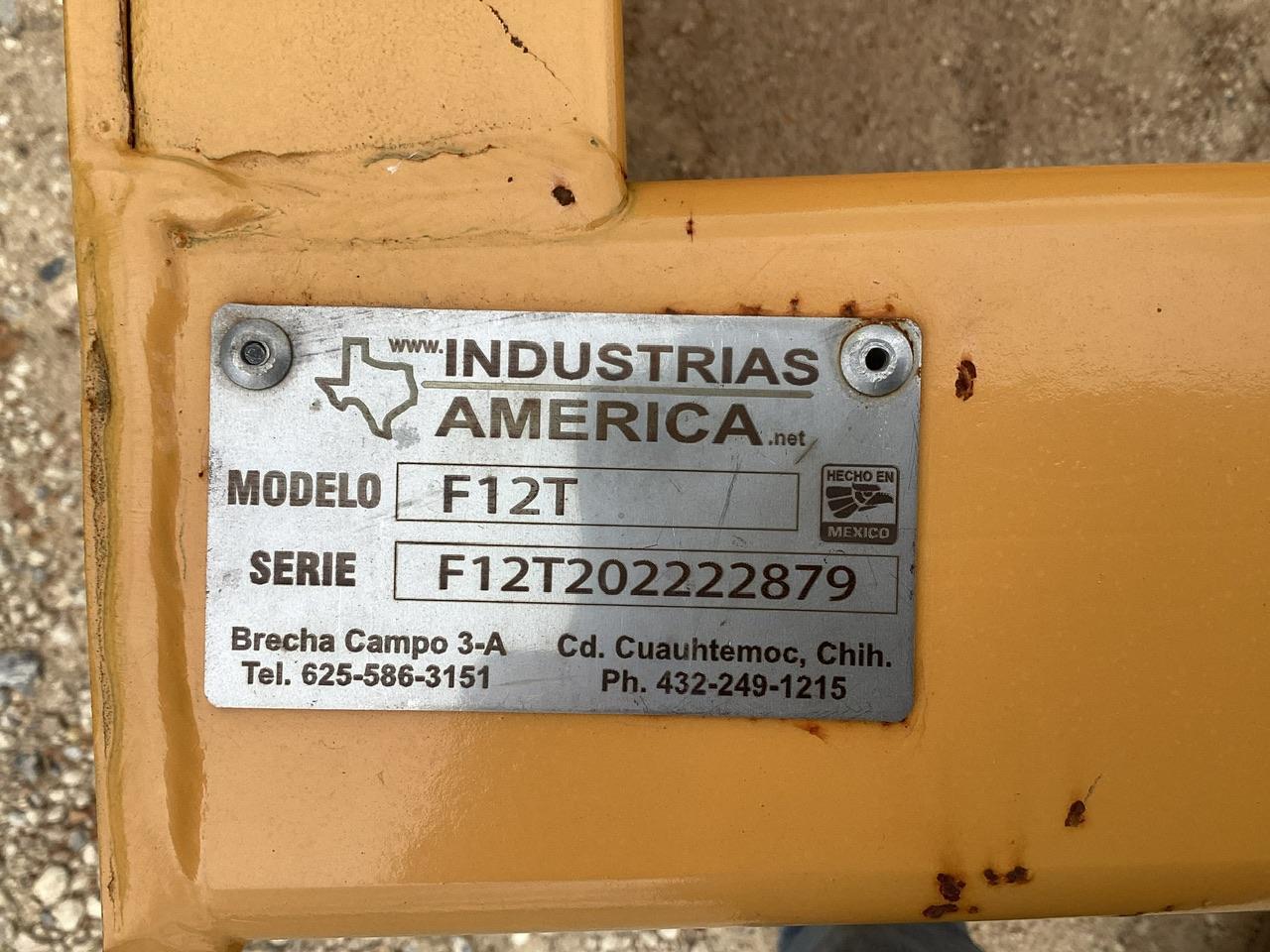 Industrias America F12T Hydraulic Blade