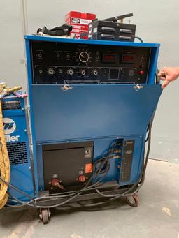 Miller Syncrowave 350 Constant Current AC/DC TIG Arc Welding Machine with Watermate 1 TIG Cooler
