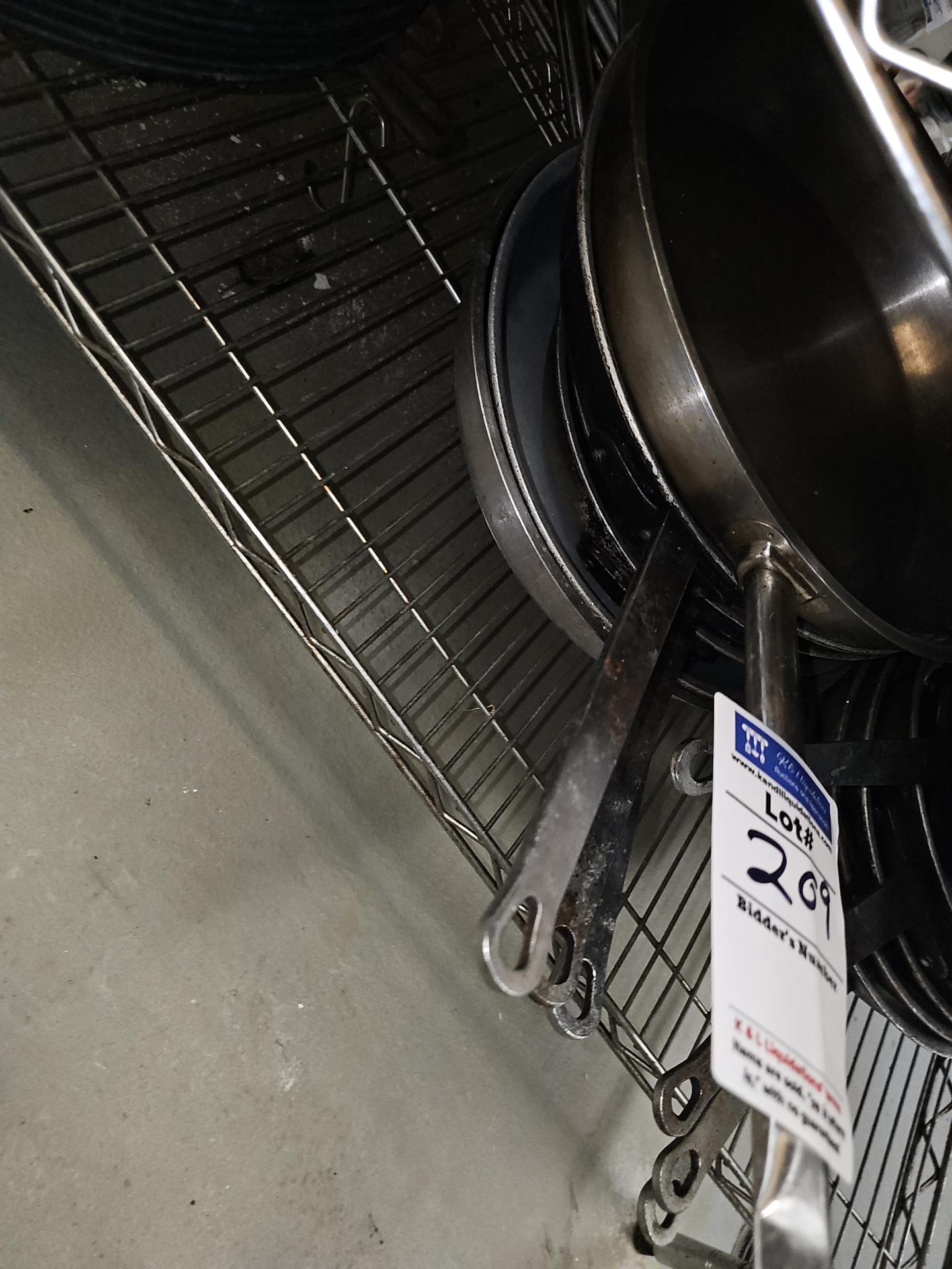 Used Commercial cooking Pans