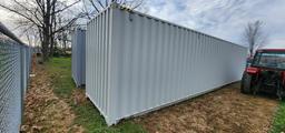 New 40' Sea Container (ONE TIME USE)
