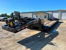 2009 Load King 553SS Self Contained Hydraulic RGN Tri/A Lowboy Trailer [YARD 1]