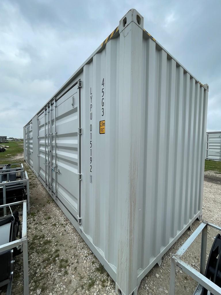 40' 1 Trip 6 Door Storage container #0151921