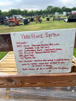 Yard Fence System
