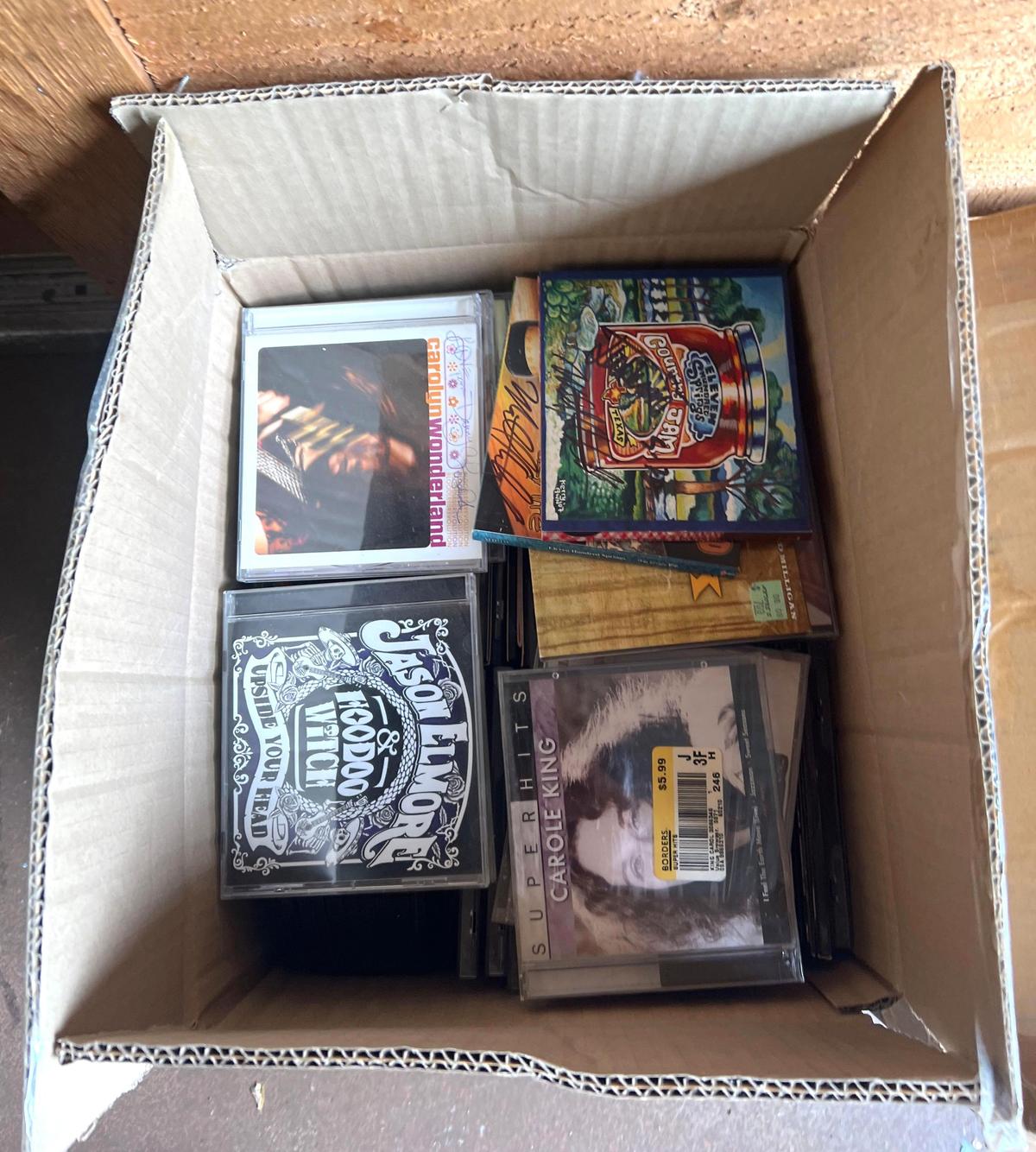 Lot of 2 Boxes full of CDs