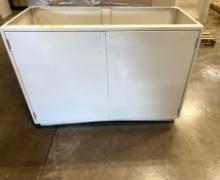 Metal Cabinet 35.25 in x 21 5/8 in x 48 in - Under Counter Mount - New