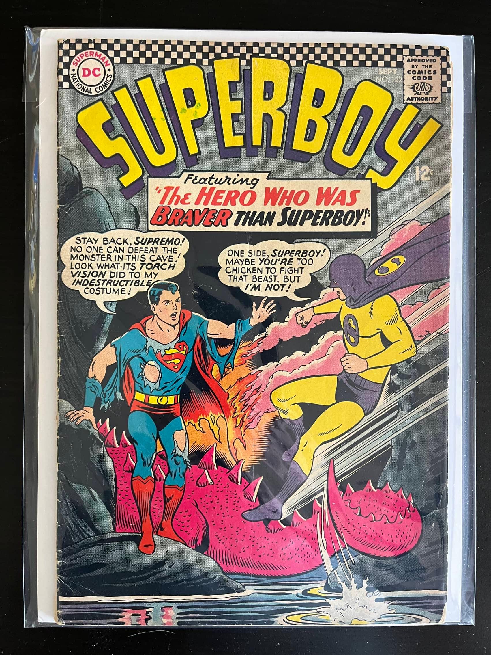 Superboy DC Comic #132 Silver Age 1966