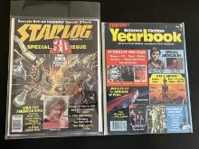 (2) Vintage Starlog Magazine Special Issues