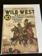 1937 Street & Smith's Wild West Weekly Pulp Magazine