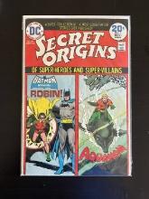 Secret Origins of Super-Heroes and Super-Villains DC Comic #7 Bronze Age 1974