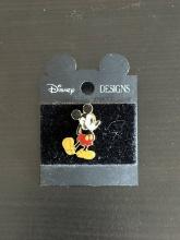 Disney Designs Mickey Pin on Original Card With Price Tag Unused Mint Disneyland Collectible Pin