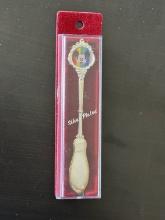 SIlver Plated Mickey Mouse Collectible Butter Knife Still in Original Box and Unopened and Unused