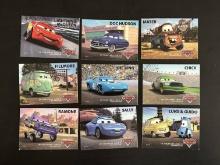 Full Set of Cars Pixar Disney Theatre Projection Collector Cards 2006