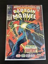 Marvel Super-Heroes Featuring Captain Marvel Marvel Comics #13 Silver Age 1968 Key 1st Appearance of