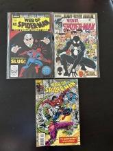 3 issues. Web of Spider-Man Marvel Comics #111 1994. Web of Spider-Man Annual Marvel Comics #3, & #4