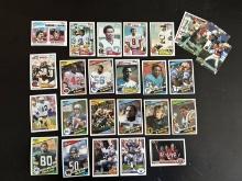 Various Vintage NFL Football Trading Cards See Pics
