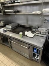 Jade Range Heavy Duty All Stainless Steel French Top Range w/Oven, Cabinet Base Plancha Top Range...