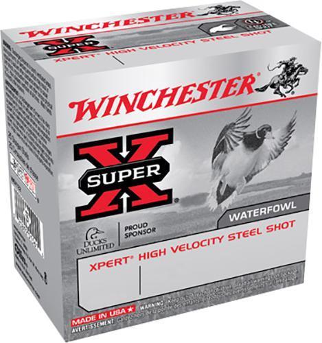 Winchester Ammo WEX1233 Super X Xpert High Velocity 12 Gauge 3 1 18 oz 1550 fps 3 Shot 25 Bx
