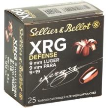 Magtech SB9XA XRG Defense 9mm Luger 100 gr Solid Copper Hollow Point SCHP 25 Per Box