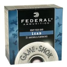 Federal H12175 GameShok Upland 12 Gauge 2.75 1 oz 7.5 Shot 25 Per Box