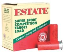 Estate Cartridge SS208 Super Sport Competition Target 20 Gauge 2.75 78 oz 8 Shot 25 Per Box