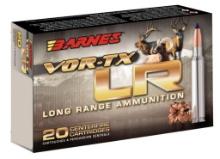 Barnes Bullets 31198 VORTX Long Range 270 Win 129 gr 3140 fps LRX BoatTail 20 Bx10 Cs