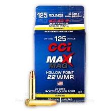 CCI 920CC MaxiMag Rimfire 22 WMR 40 gr Jacketed Hollow Point JHP 125 Per Box