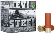HEVIShot HS60004 HEVISteel Waterfowl 12 Gauge 3 1 14 oz 4 Shot 25 Per Box