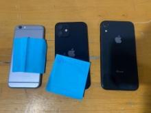 Lot of 3 Apple iPhones