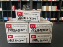 Winchester - Target & Practice - 20 Round Box - 300 Blackout