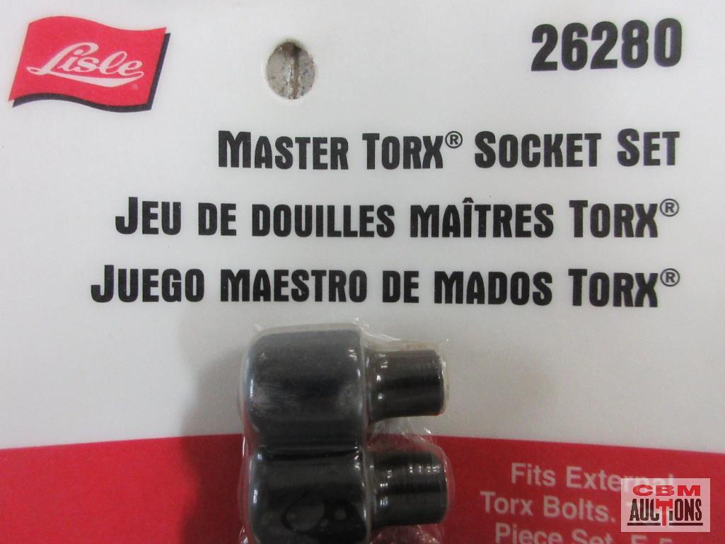 Lisle 26280 Master Torx Set E5 Thru E-20 *DRM