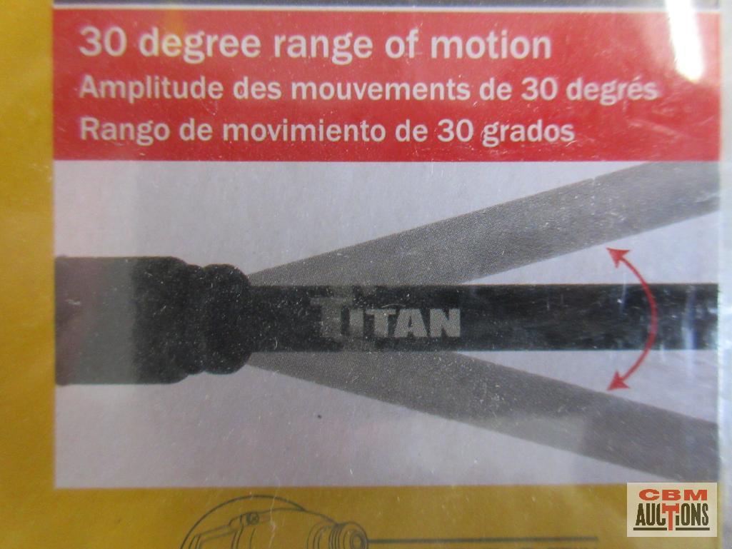 Titan 49036 Impact Wobble Socket Adapter Set... Sizes: 1/4", 3/8" & 1/2" Overall Length: 1/4" Drive: