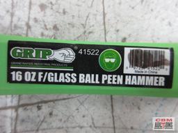 Grip 41522 16oz Fiberglass Handle Ball Peen Hammer
