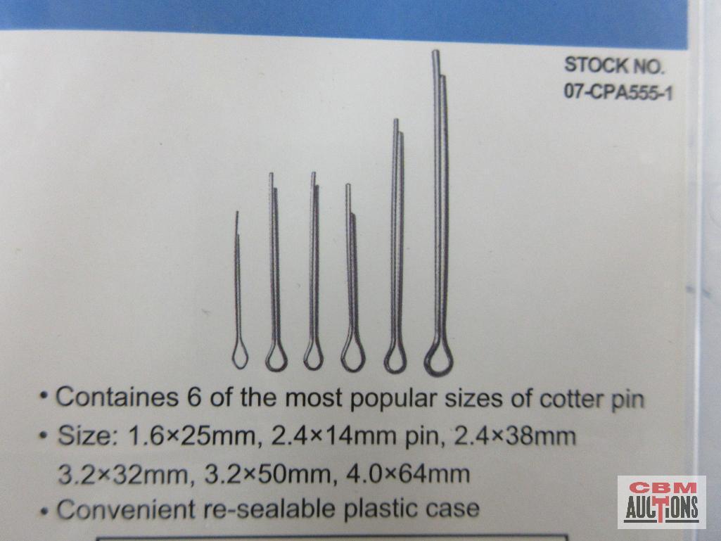 Wisdom 07-CPA555-1 555pc Cotter Pin Assortment