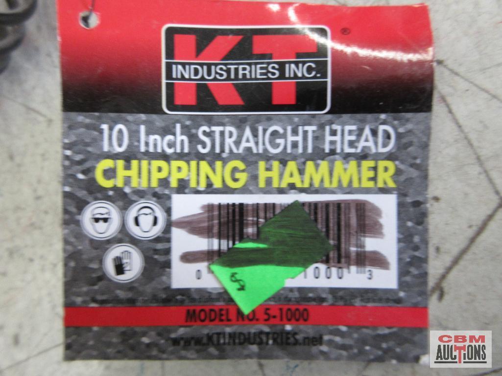 KT Industries 5-1090 10" Straight Head Chipping Hammer