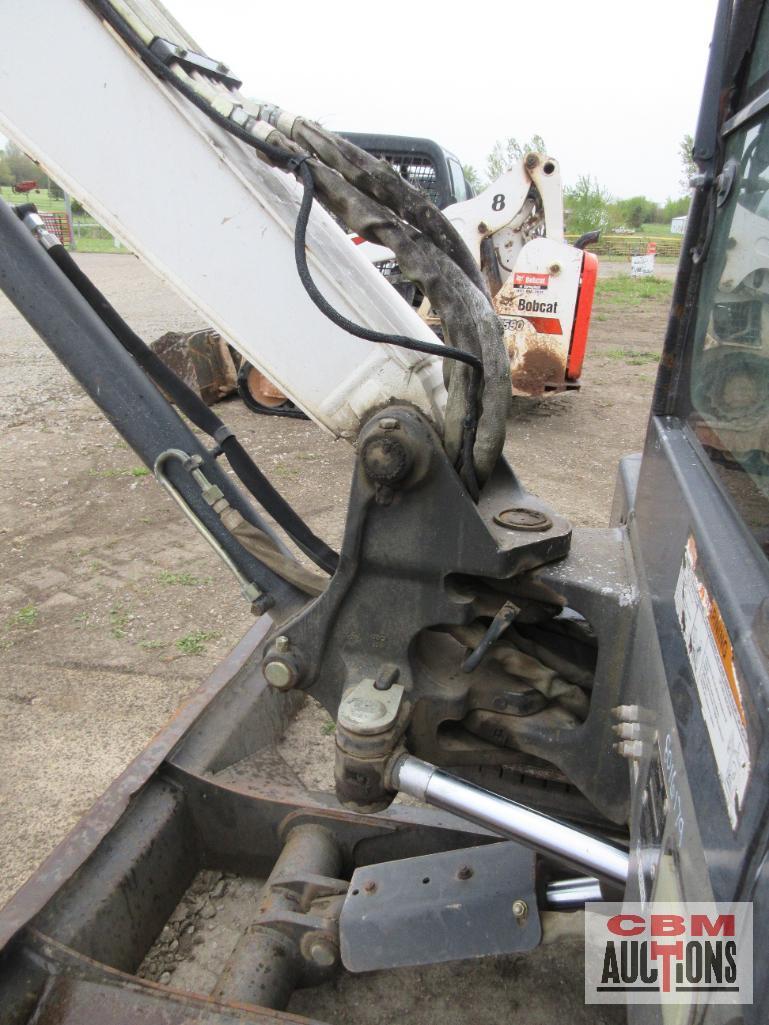 2011 Bobcat E35 Mini Excavator ZTS, Diesel, 3,252 Hrs, Cab, A/C, Heat, Aux Hydraulics, 24" Bucket,