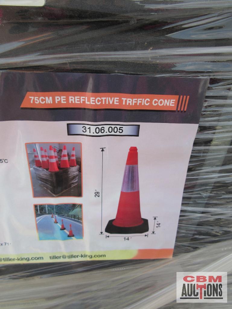 250-AGT-75CM 29" Reflective Traffic Cones *1