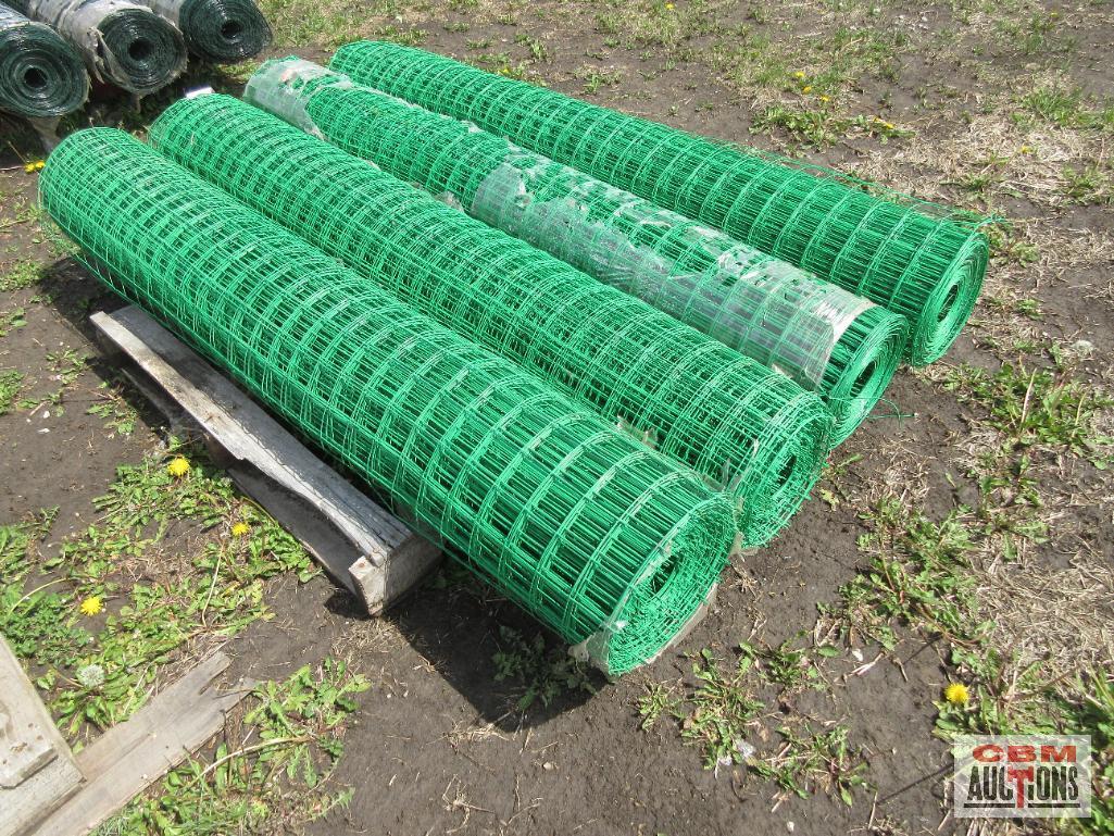 (4) Rolls Of Diggit 6' Holland Wire Mesh Fence *SOUTH