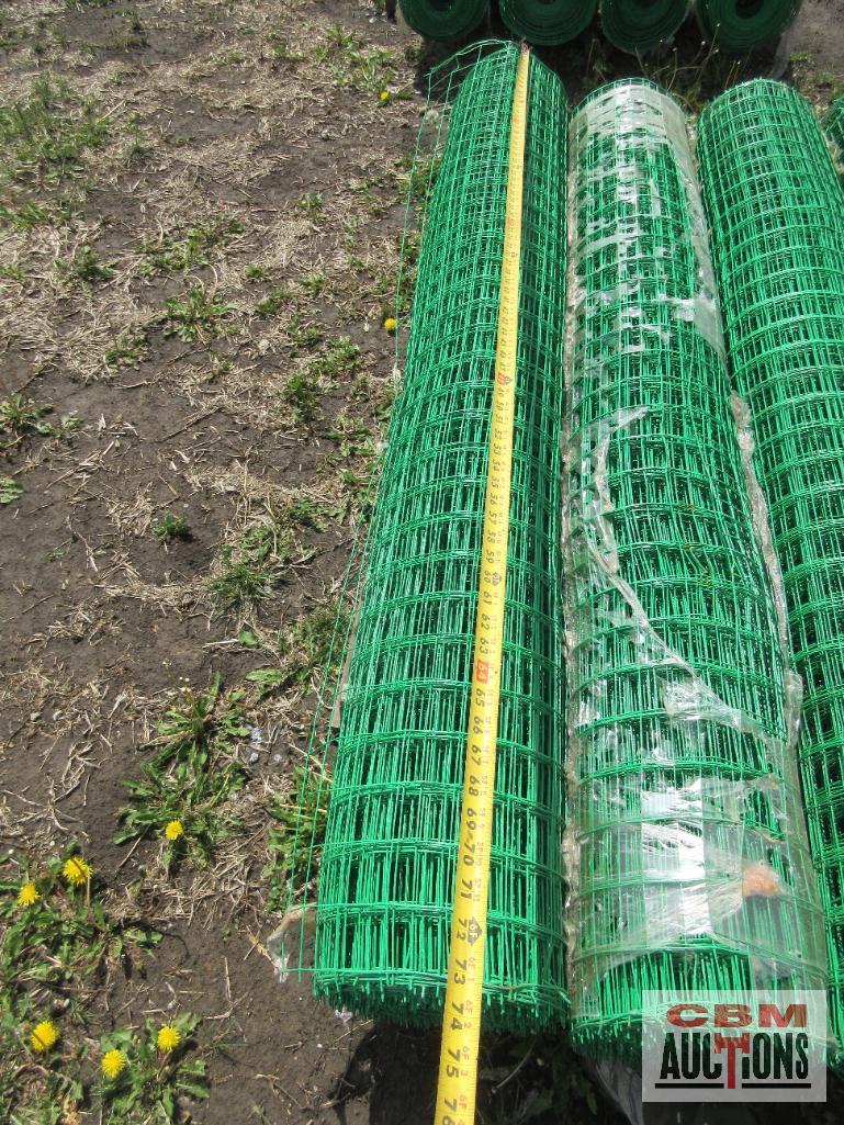 (4) Rolls Of Diggit 6' Holland Wire Mesh Fence *SOUTH